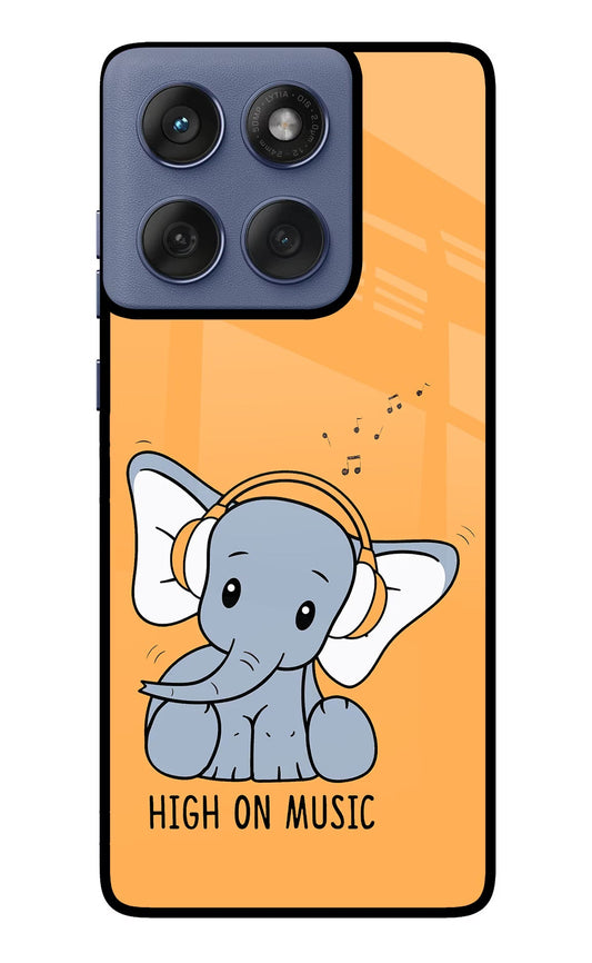 High On Music Moto Edge 60 Fusion Back Cover