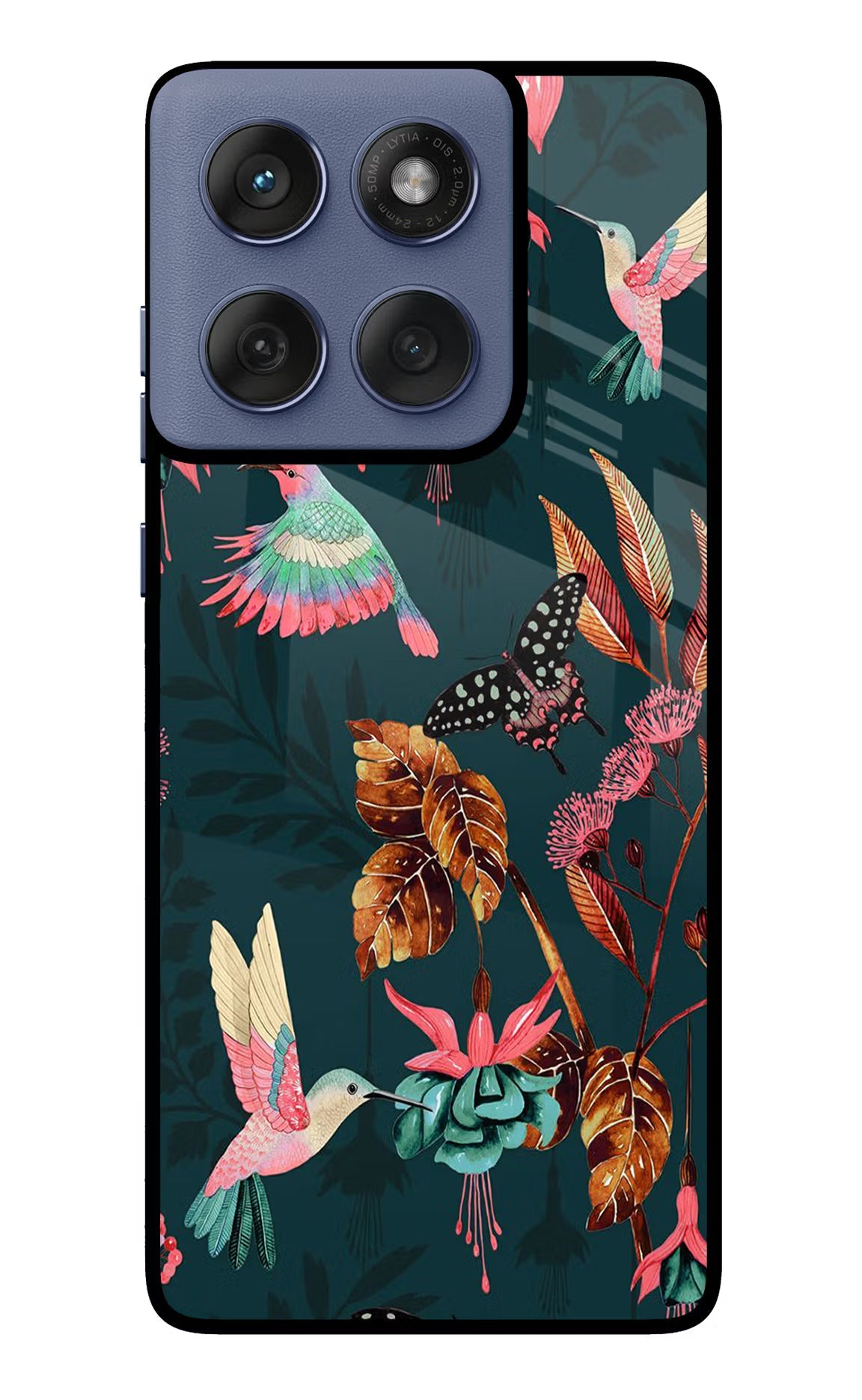 Birds Moto Edge 60 Fusion Glass Case