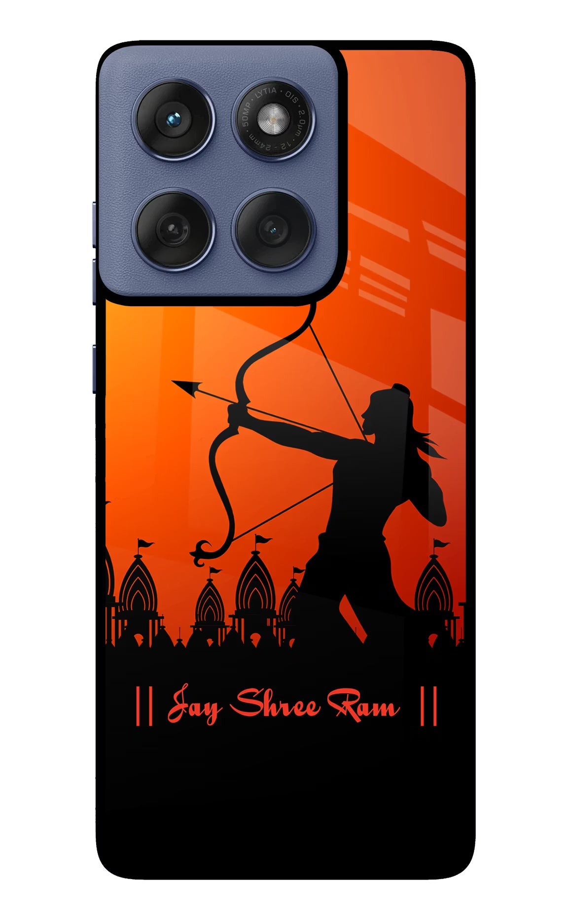 Lord Ram - 4 Moto Edge 60 Fusion Back Cover