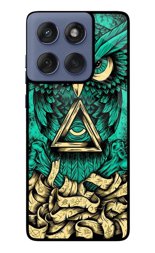 Green Owl Moto Edge 60 Fusion Back Cover