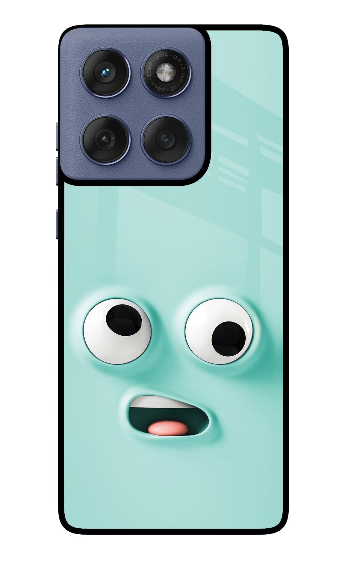 Funny Cartoon Moto Edge 60 Fusion Glass Case
