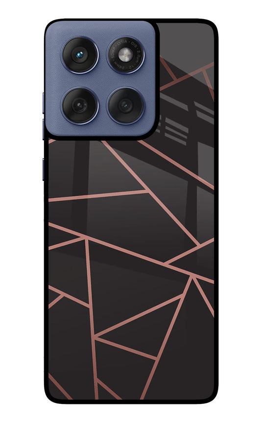 Geometric Pattern Moto Edge 60 Fusion Glass Case