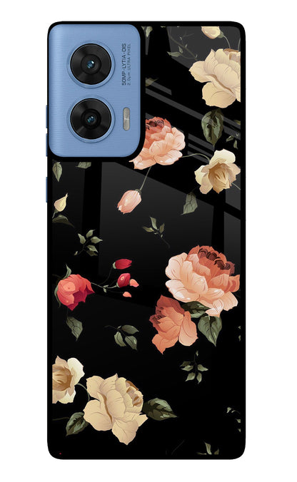 Flowers Moto Edge 60 Fusion Back Cover