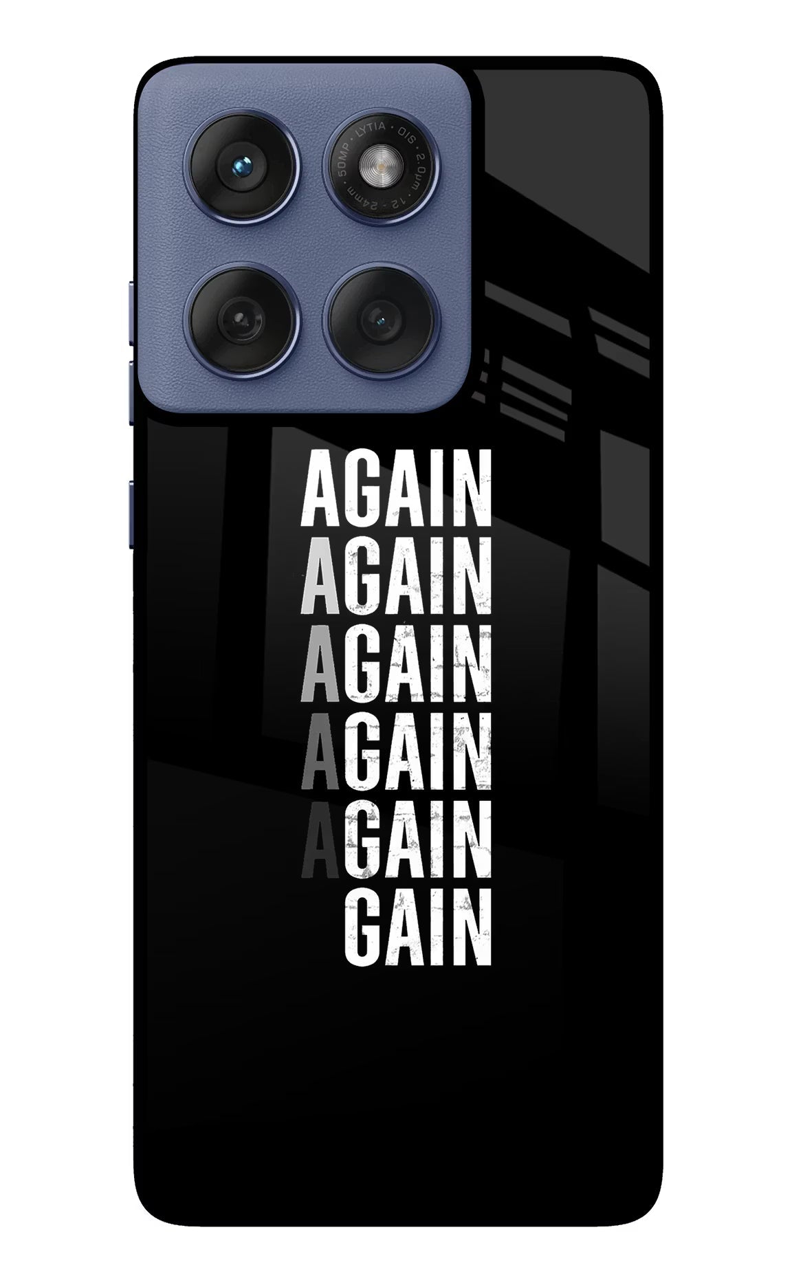 Again Again Gain Moto Edge 60 Fusion Glass Case