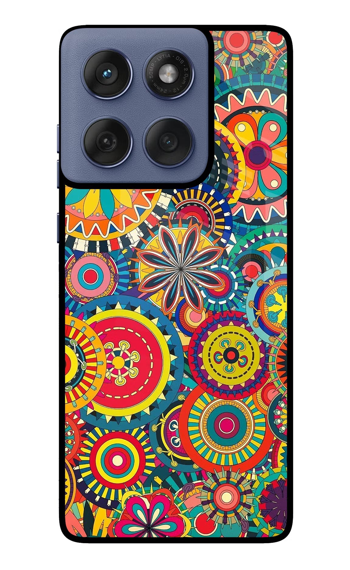 Gol Gol Art Moto Edge 60 Fusion Glass Case
