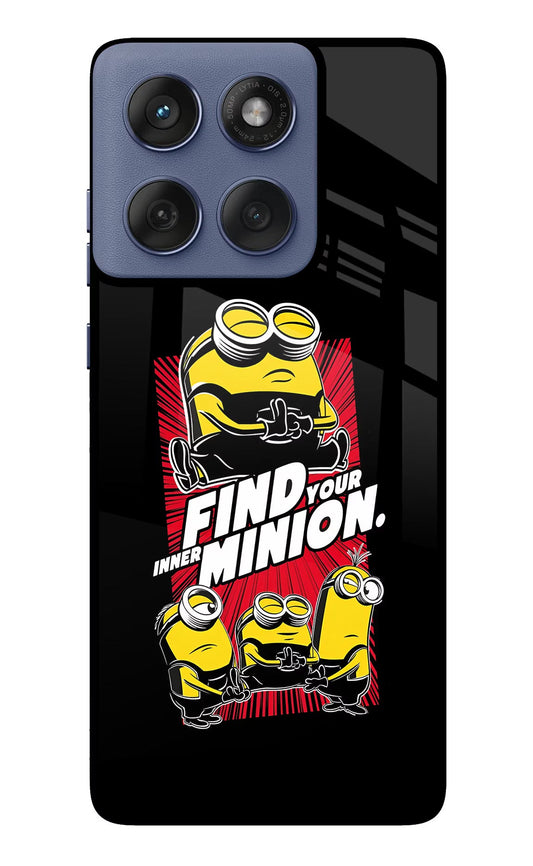 Find your inner Minion Moto Edge 60 Fusion Back Cover