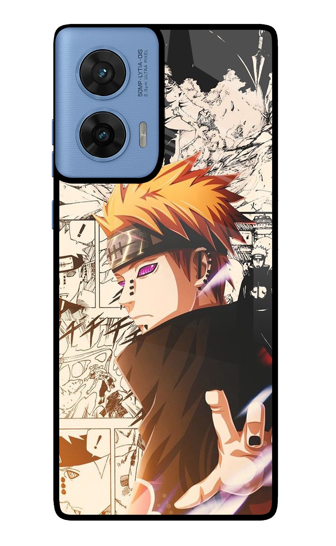 Pain Anime Moto Edge 60 Fusion Back Cover