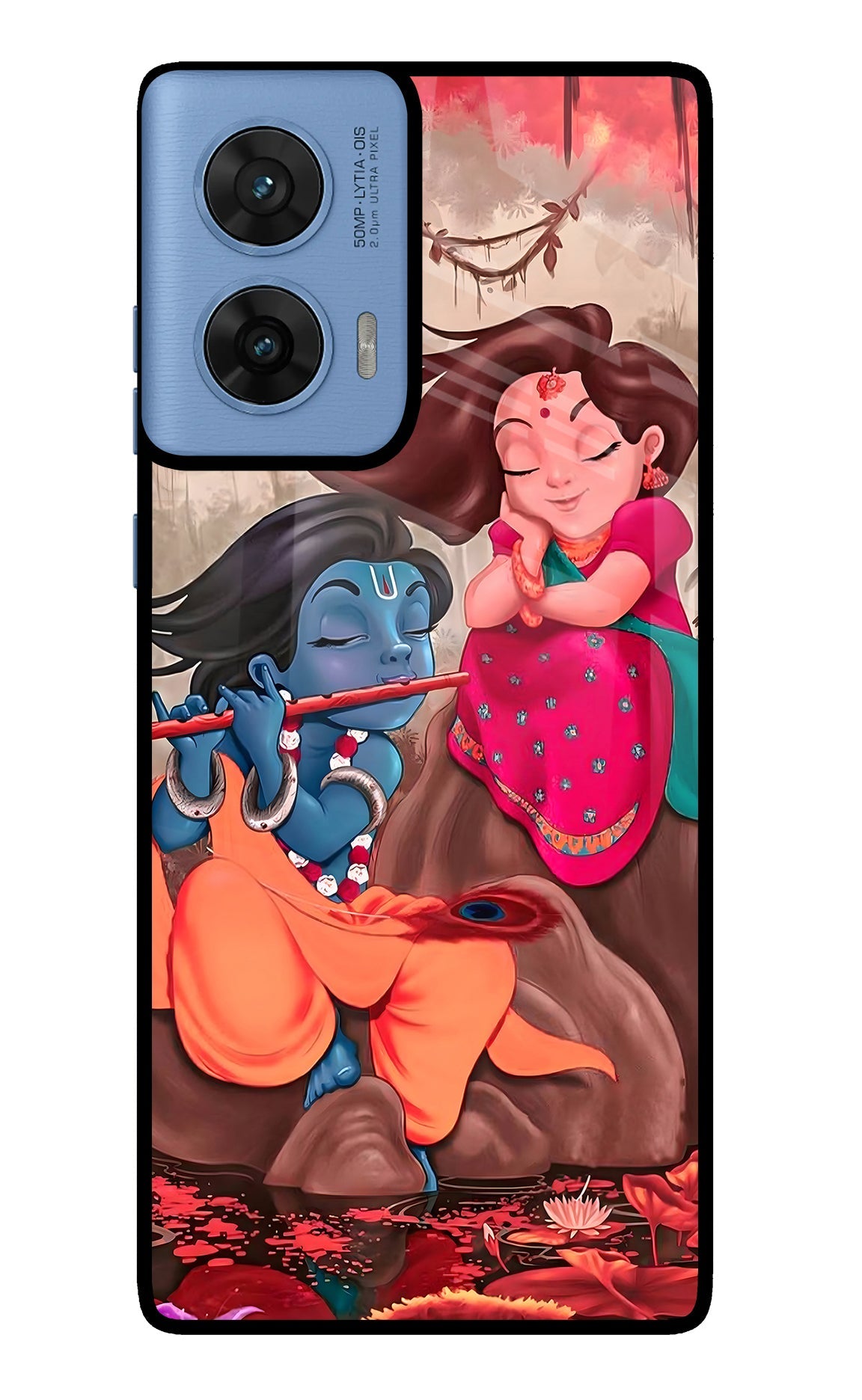 Radhe Krishna Moto Edge 60 Fusion Back Cover
