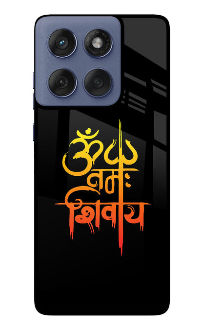 Om Namah Shivay Moto Edge 60 Fusion Back Cover