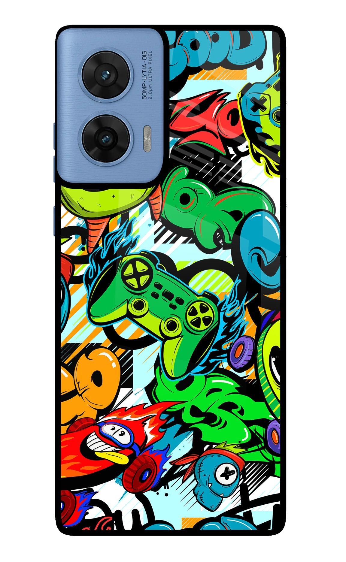Game Doodle Moto Edge 60 Fusion Back Cover