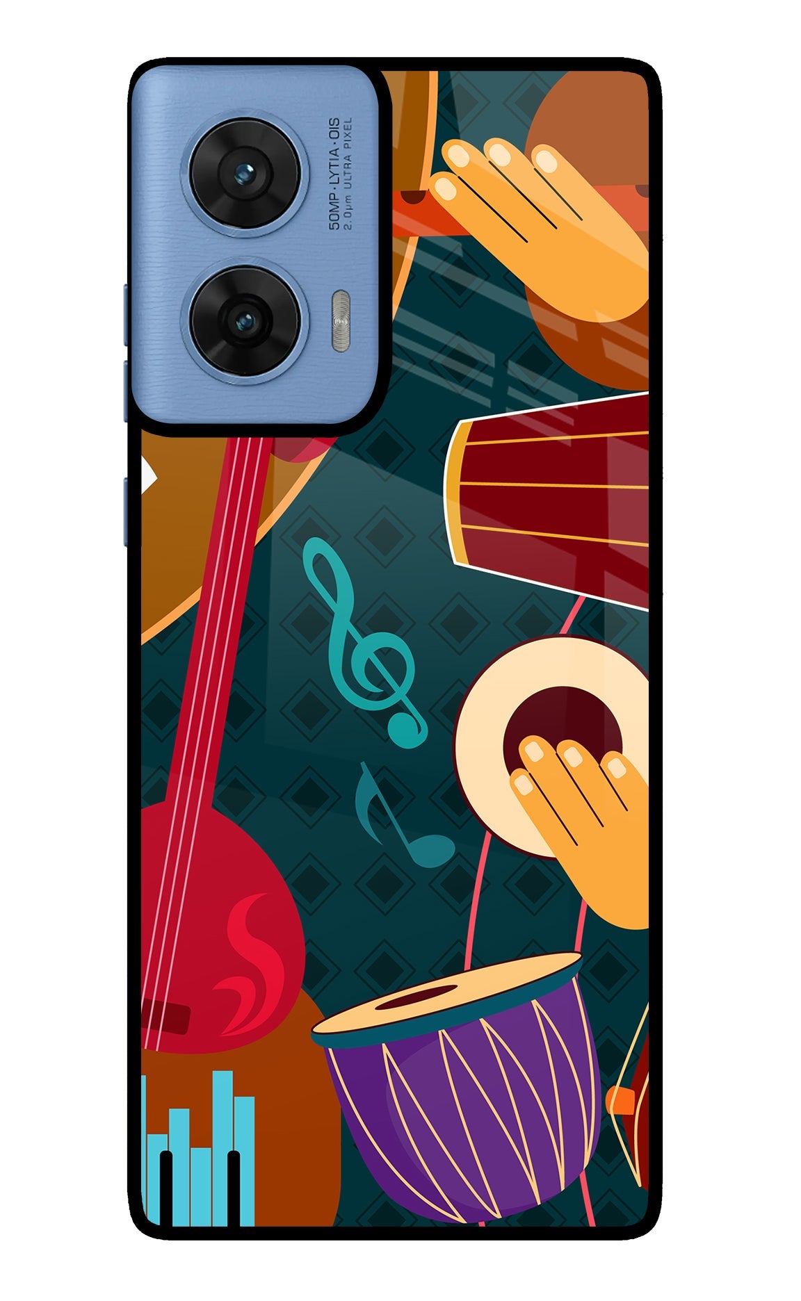 Music Instrument Moto Edge 60 Fusion Glass Case