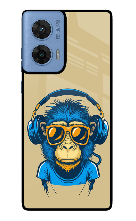 Monkey Headphone Moto Edge 60 Fusion Back Cover