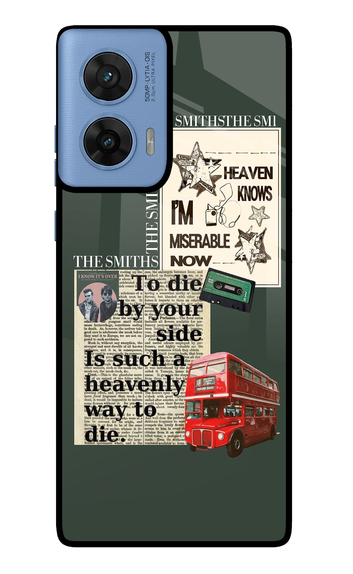 The Smiths Moto Edge 60 Fusion Back Cover