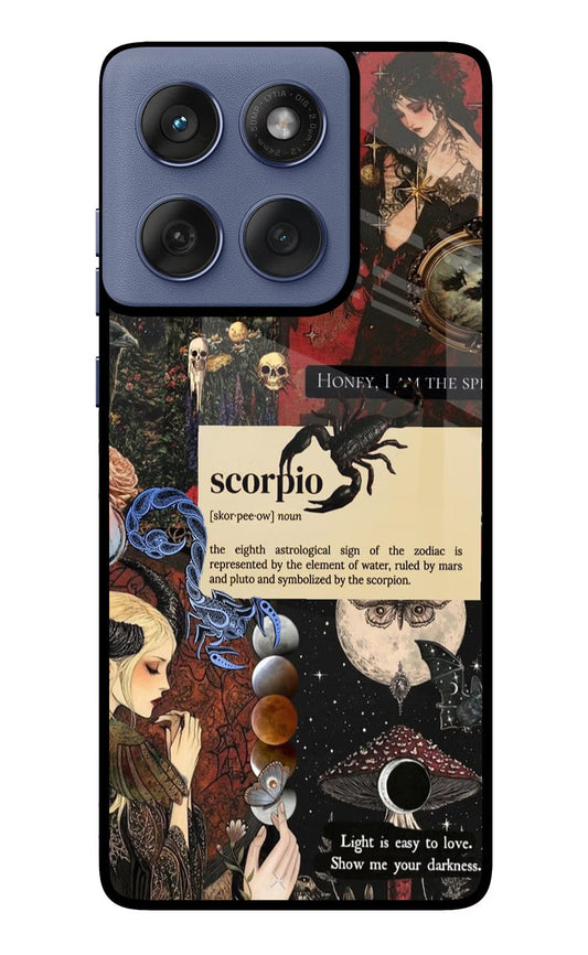 Scorpio Zodiac Moto Edge 60 Fusion Back Cover