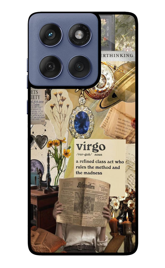 Virgo Zodiac Moto Edge 60 Fusion Back Cover