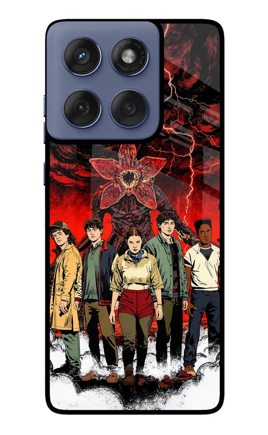 Ordinary Things Characters Moto Edge 60 Fusion Glass Case