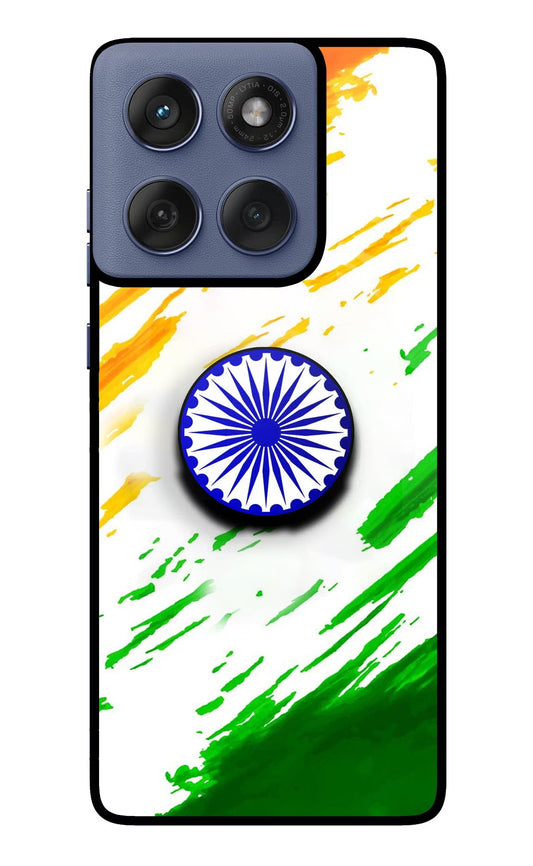 Indian Flag Ashoka Chakra Moto Edge 60 Fusion Pop Case