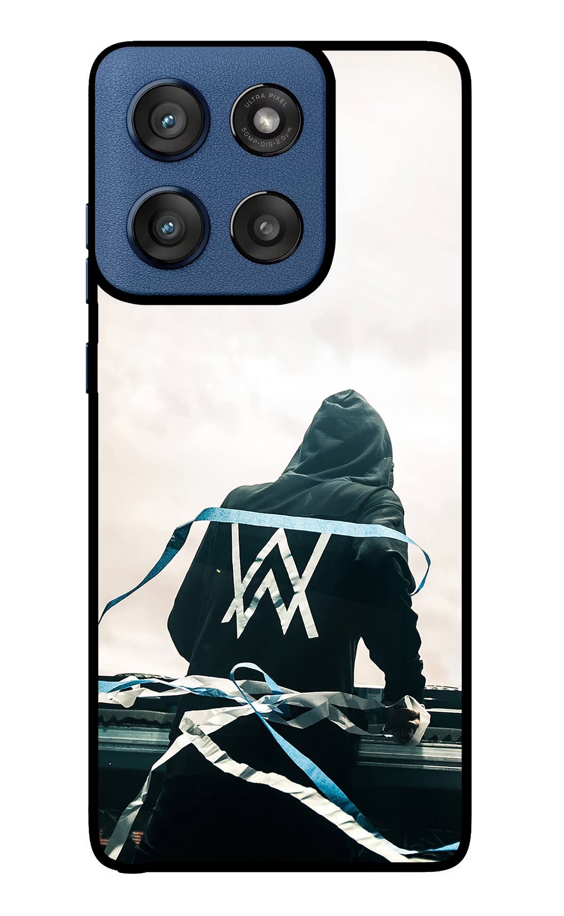 Alan Walker Moto Edge 60 Stylus Glass Case