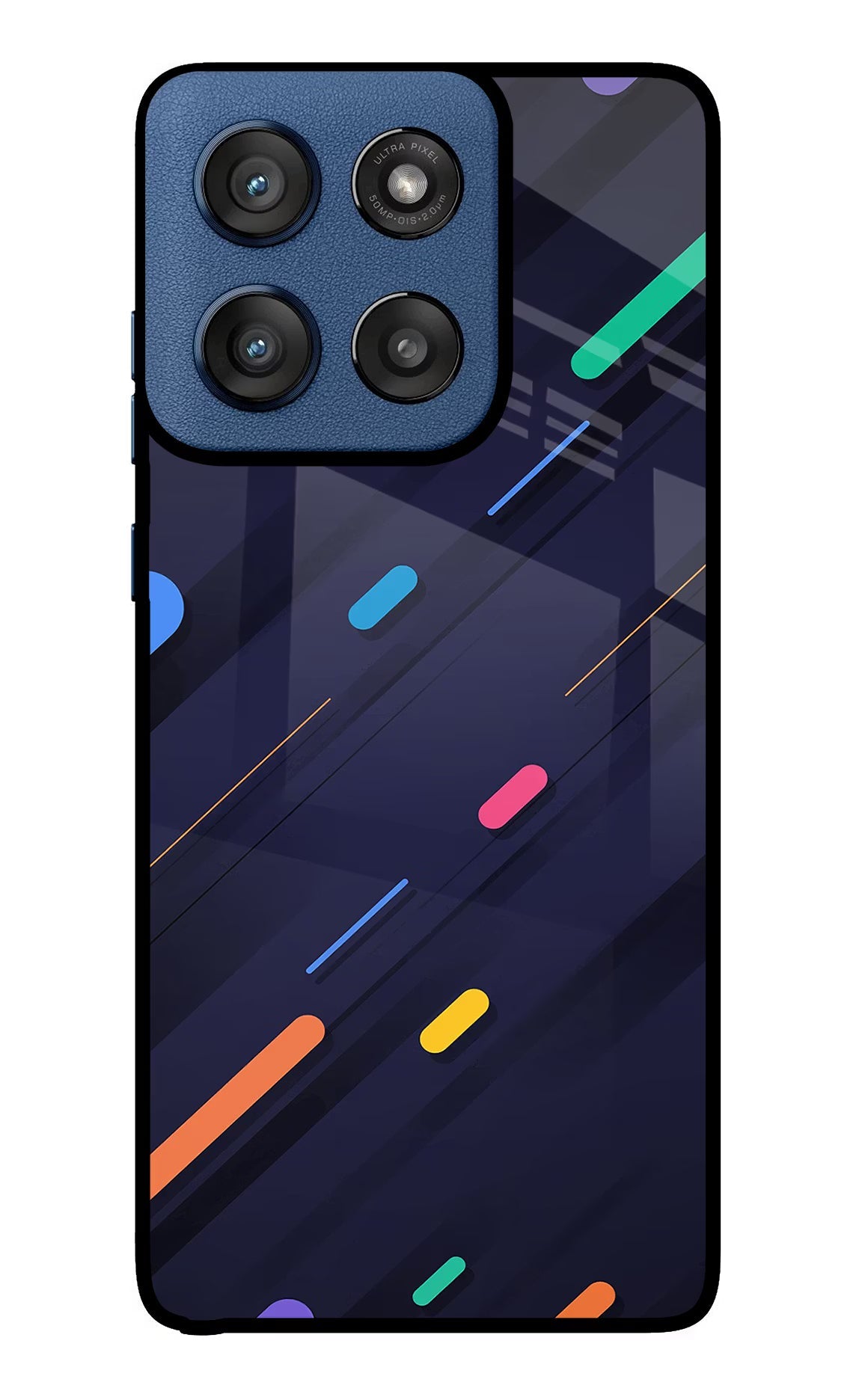 Abstract Design Moto Edge 60 Stylus Back Cover