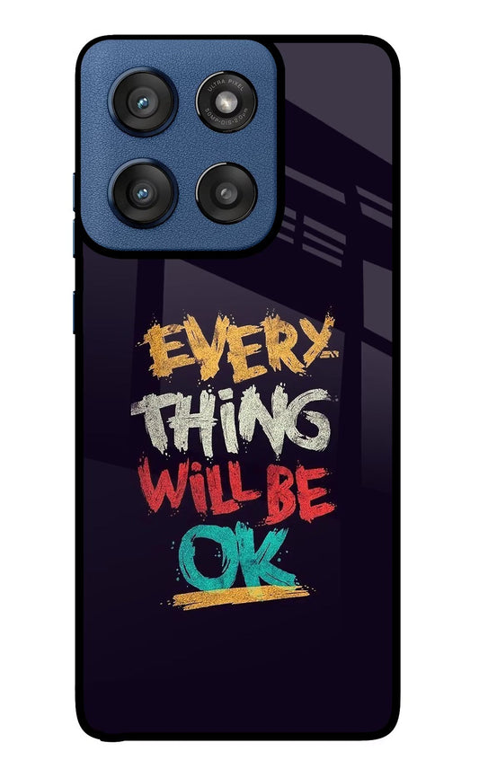Everything Will Be Ok Moto Edge 60 Stylus Back Cover