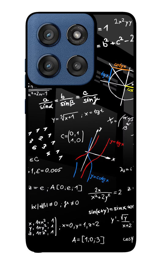 Mathematics Formula Moto Edge 60 Stylus Back Cover