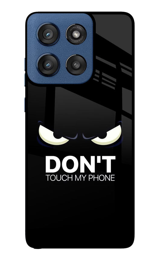 Don'T Touch My Phone Moto Edge 60 Stylus Back Cover