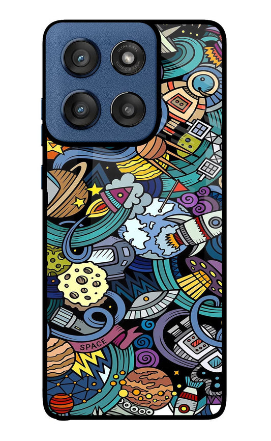 Space Abstract Moto Edge 60 Stylus Back Cover
