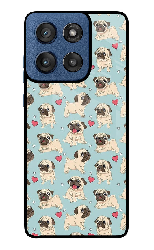 Pug Dog Moto Edge 60 Stylus Back Cover