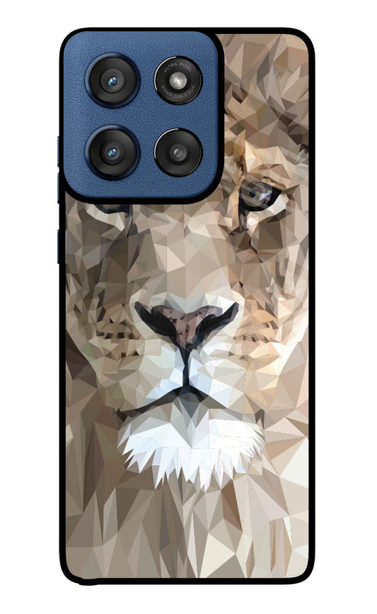Lion Art Moto Edge 60 Stylus Back Cover