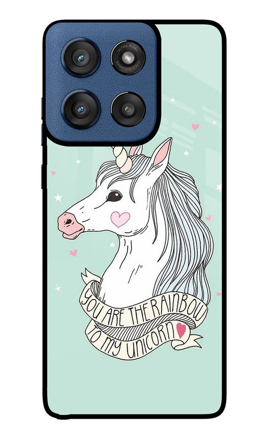 Unicorn Wallpaper Moto Edge 60 Stylus Back Cover