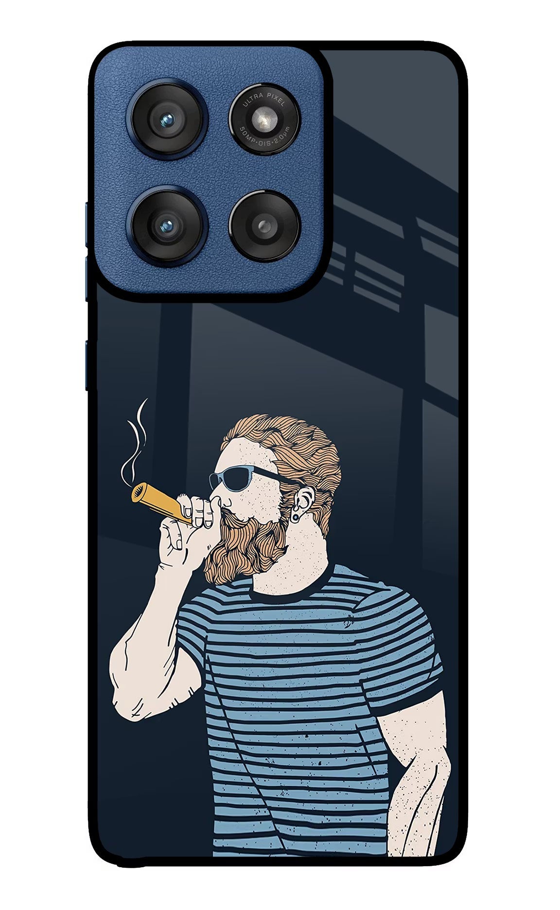 Smoking Moto Edge 60 Stylus Glass Case