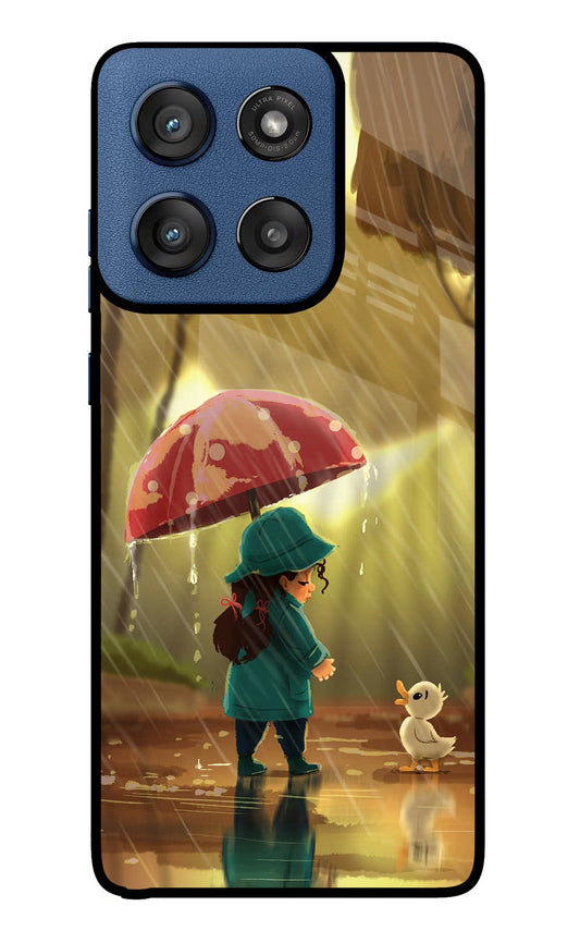 Rainy Day Moto Edge 60 Stylus Back Cover