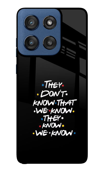 FRIENDS Dialogue Moto Edge 60 Stylus Back Cover