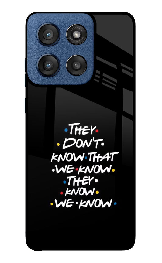 FRIENDS Dialogue Moto Edge 60 Stylus Back Cover