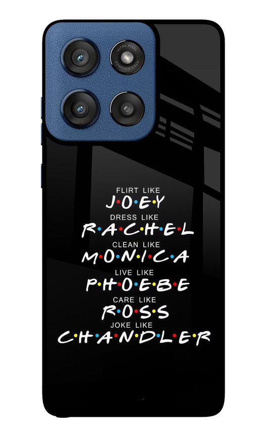 FRIENDS Character Moto Edge 60 Stylus Back Cover