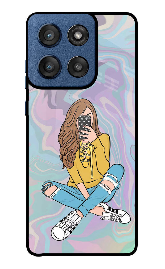 Selfie Girl Moto Edge 60 Stylus Back Cover