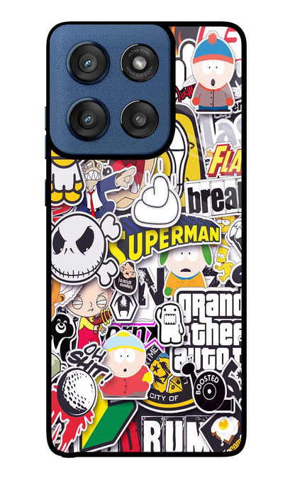 Sticker Bomb Moto Edge 60 Stylus Back Cover