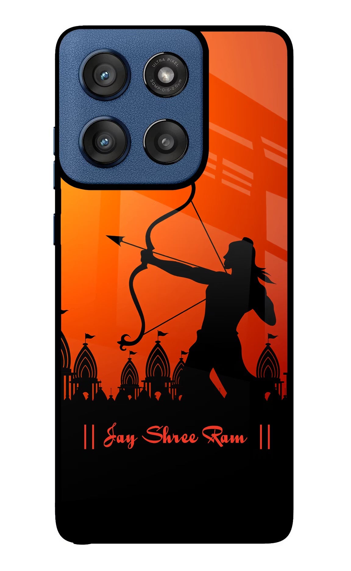Lord Ram - 4 Moto Edge 60 Stylus Glass Case