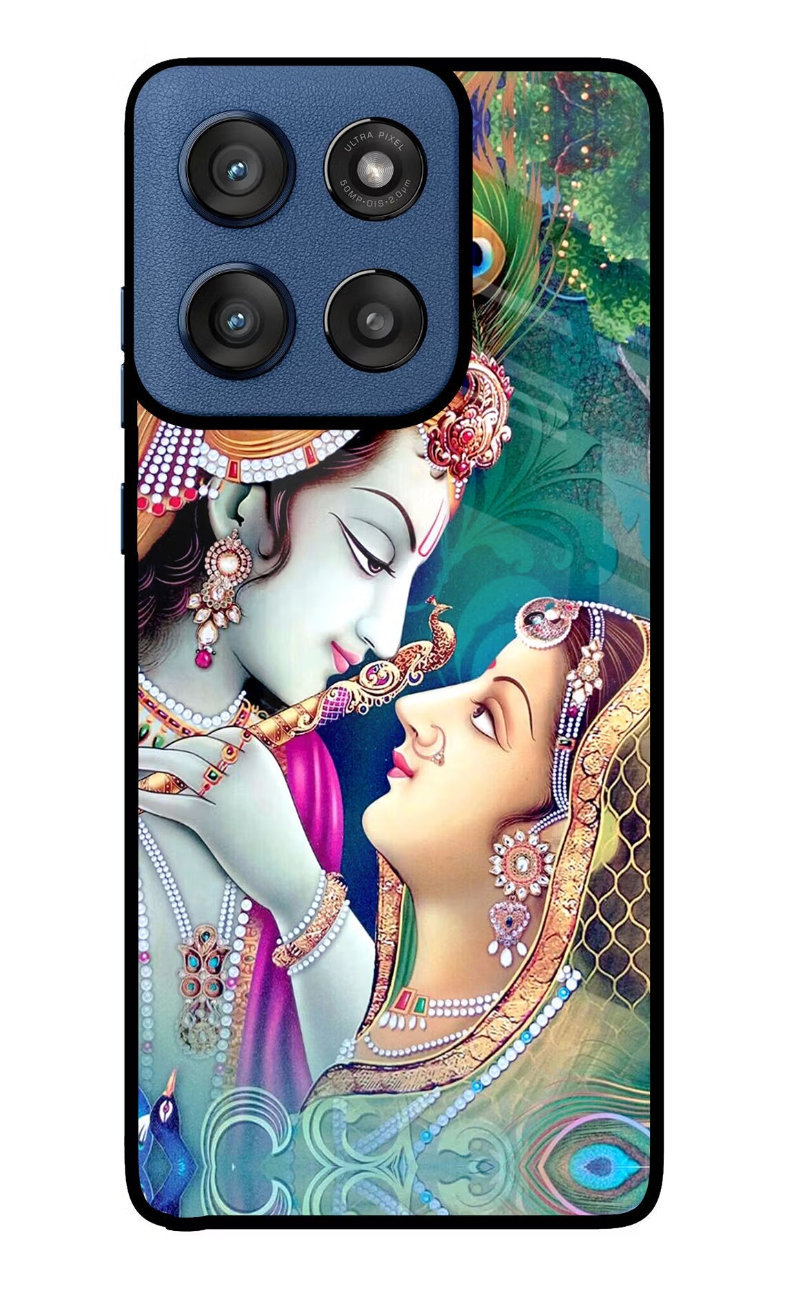 Lord Radha Krishna Moto Edge 60 Stylus Back Cover
