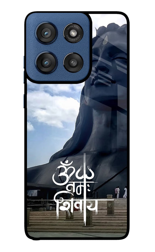 Om Namah Shivay Moto Edge 60 Stylus Back Cover