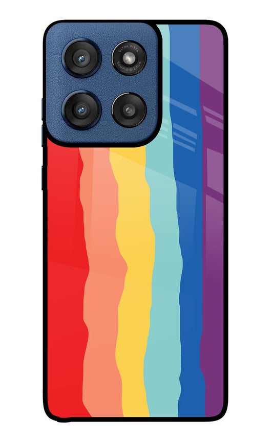 Rainbow Moto Edge 60 Stylus Back Cover
