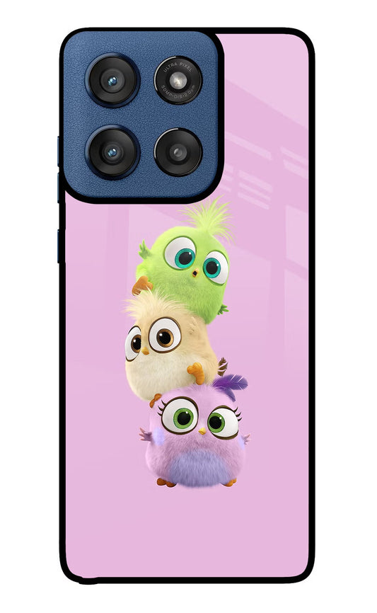 Cute Little Birds Moto Edge 60 Stylus Back Cover