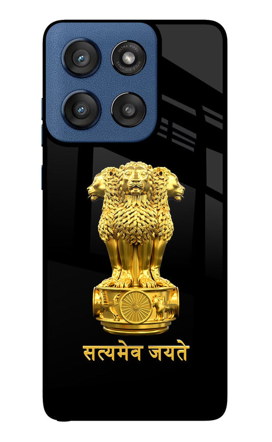 Satyamev Jayate Golden Moto Edge 60 Stylus Back Cover