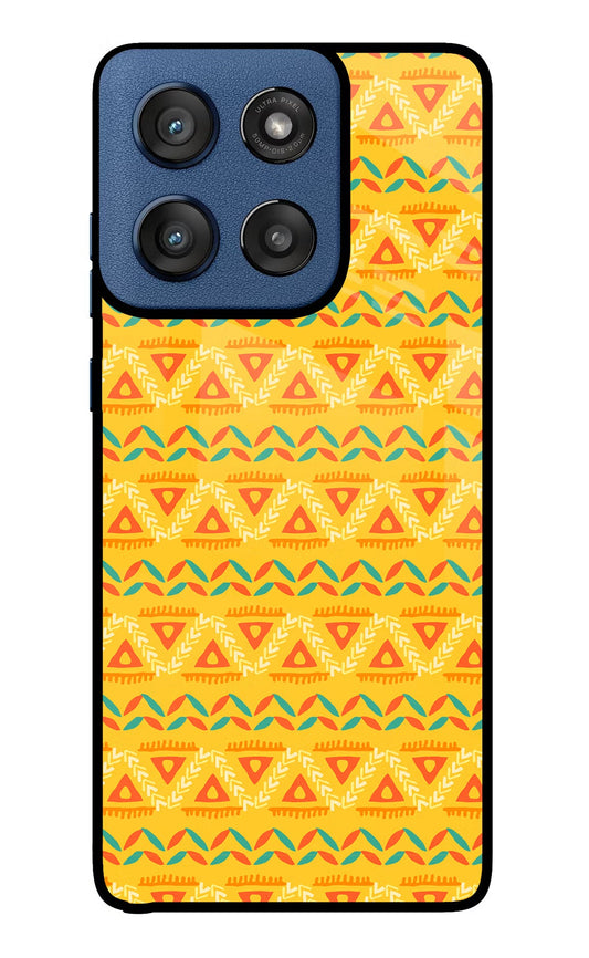 Tribal Pattern Moto Edge 60 Stylus Back Cover