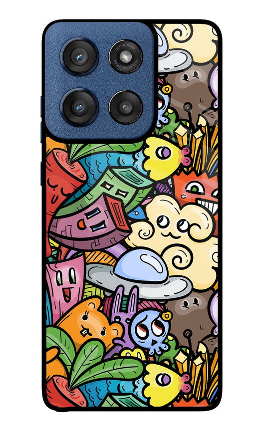 Veggie Doodle Moto Edge 60 Stylus Back Cover