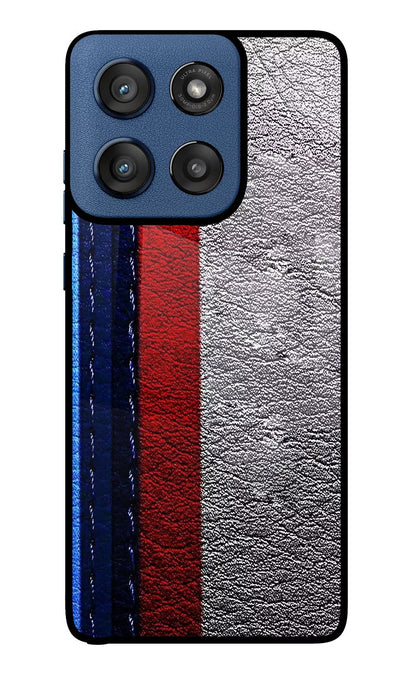 BMW Stripes Moto Edge 60 Stylus Back Cover