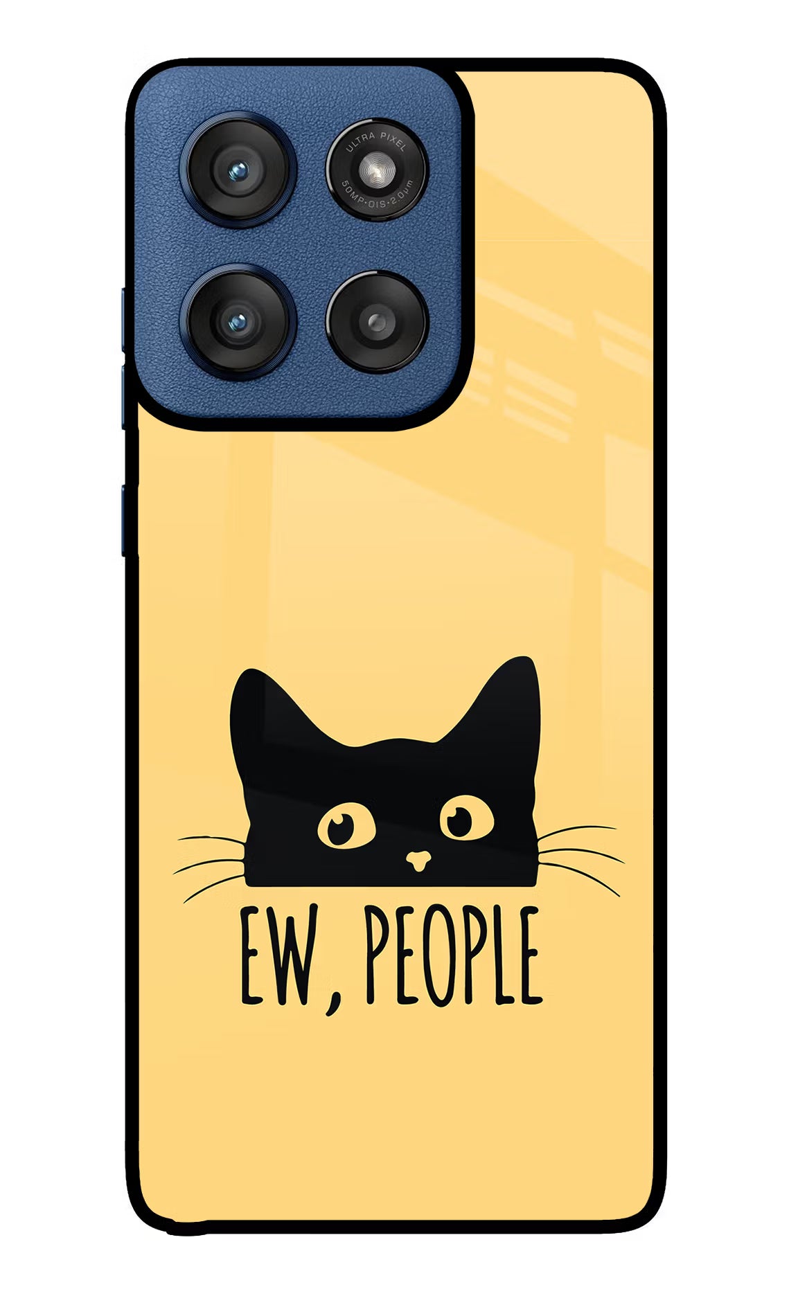 Ew People Catitude Moto Edge 60 Stylus Back Cover