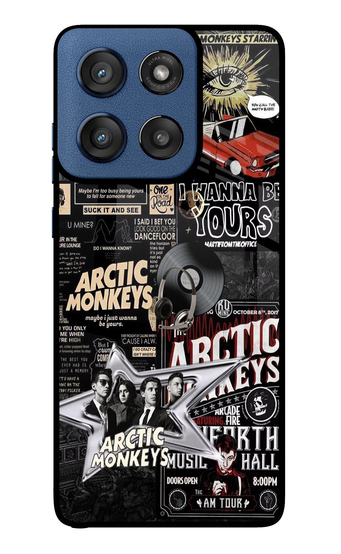 Arctic Monkeys Moto Edge 60 Stylus Back Cover