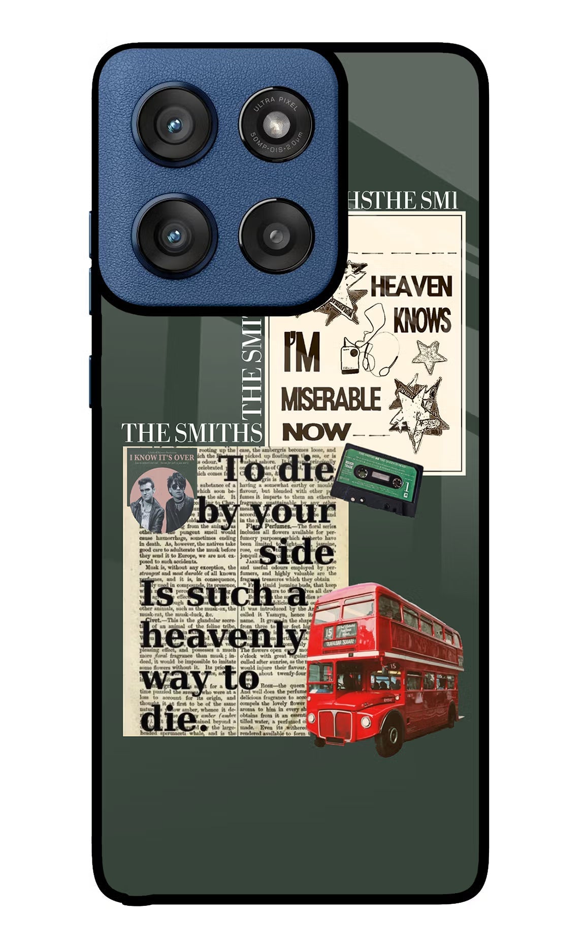 The Smiths Moto Edge 60 Stylus Back Cover