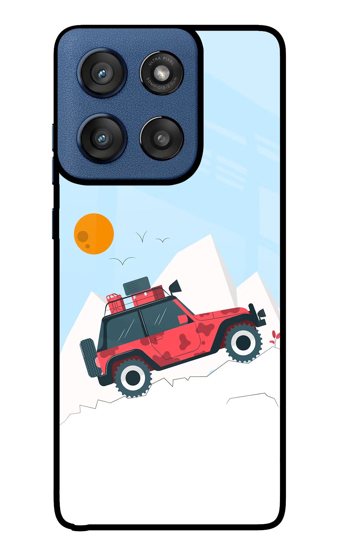Mountain Trail Beast Moto Edge 60 Stylus Glass Case